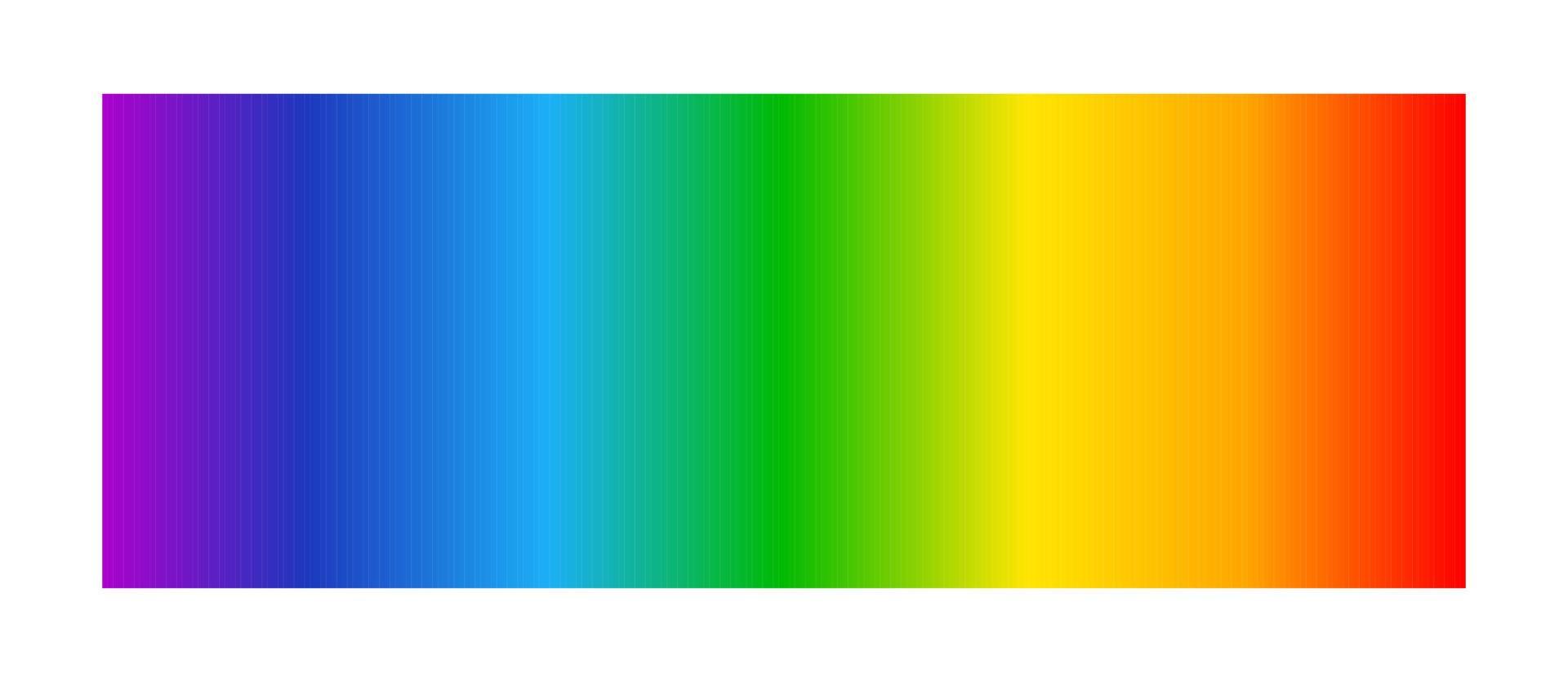 Optical light spectrum. Rainbow gradient background.
