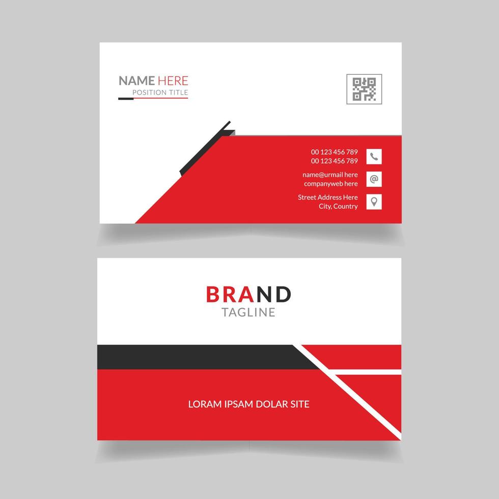 Creative Business Card Design vector