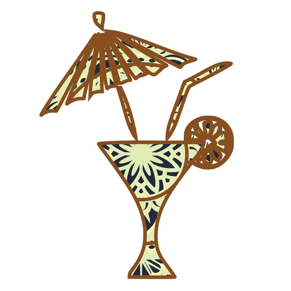 Coctail , design from 4 layers , fit fir laser machine vector