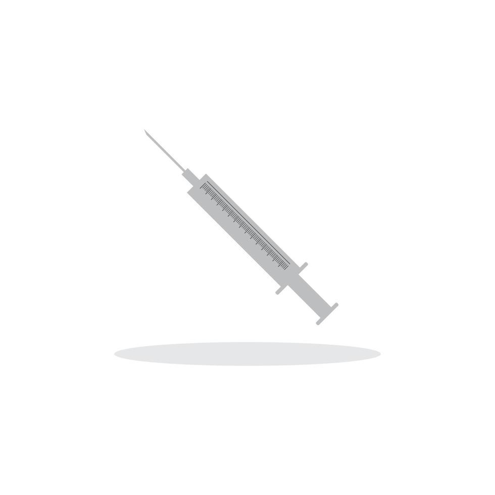 Injection vector illustration isolated on white color background