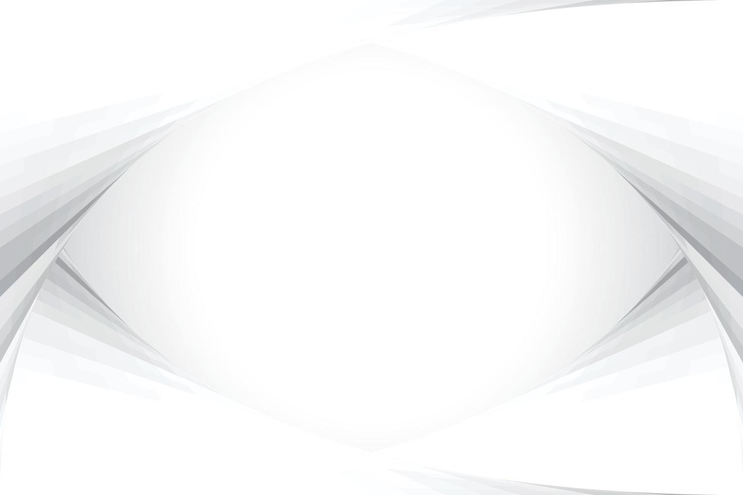 Abstract white and gray color, modern design background with geometric shape. Vector illustration.