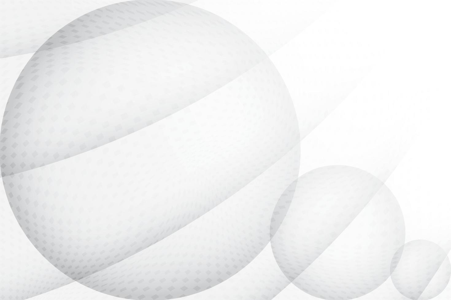 Abstract white and gray color, modern design background with geometric shape. Vector illustration.