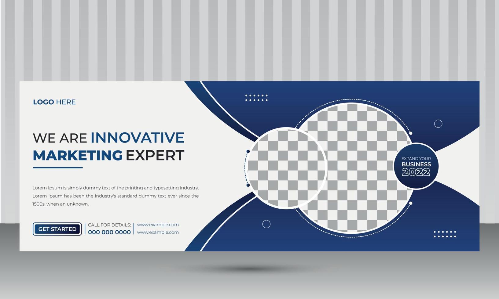 Modern social media Cover and post Design vector Template