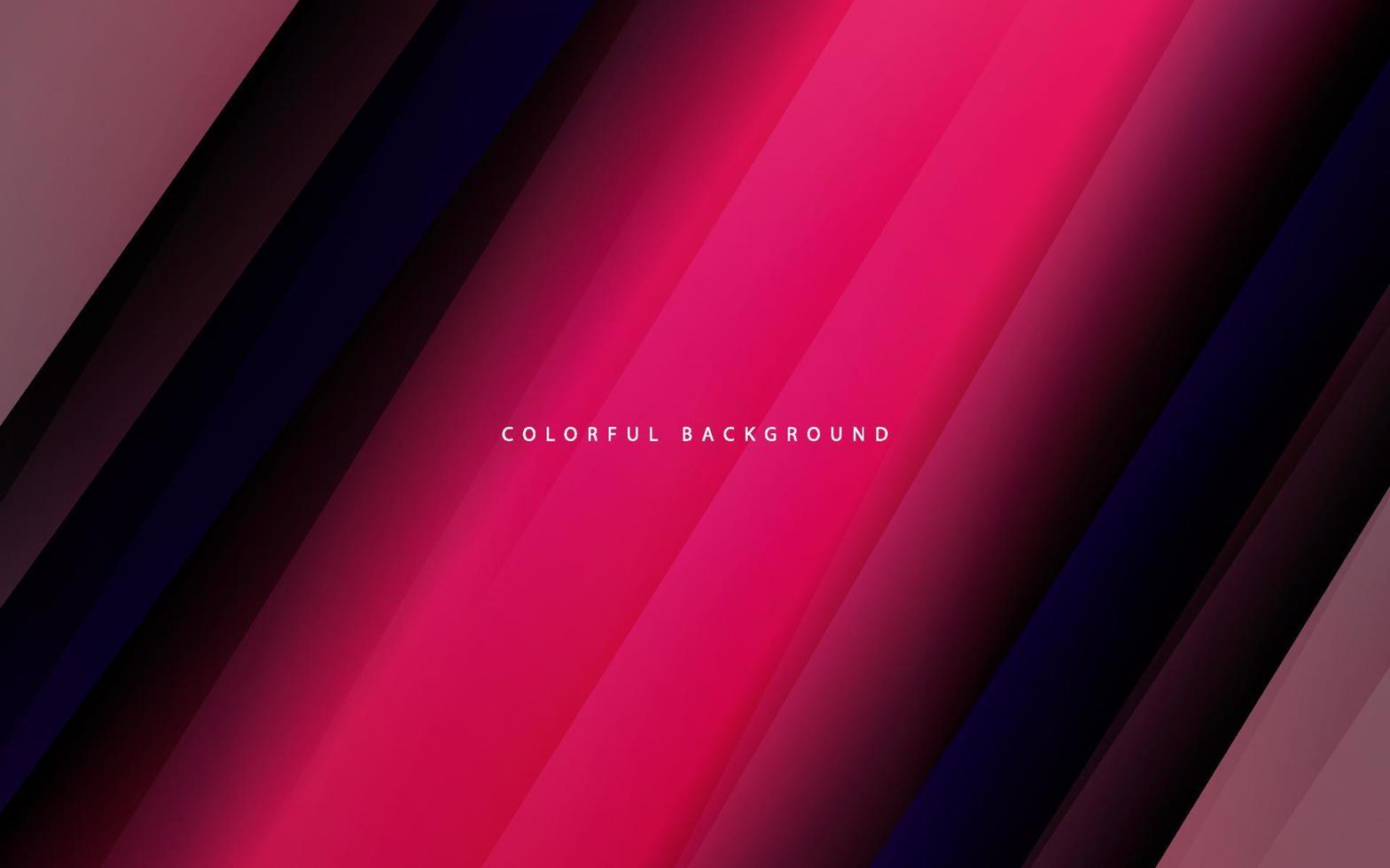 Abstract overlap layer pink color background paper vector