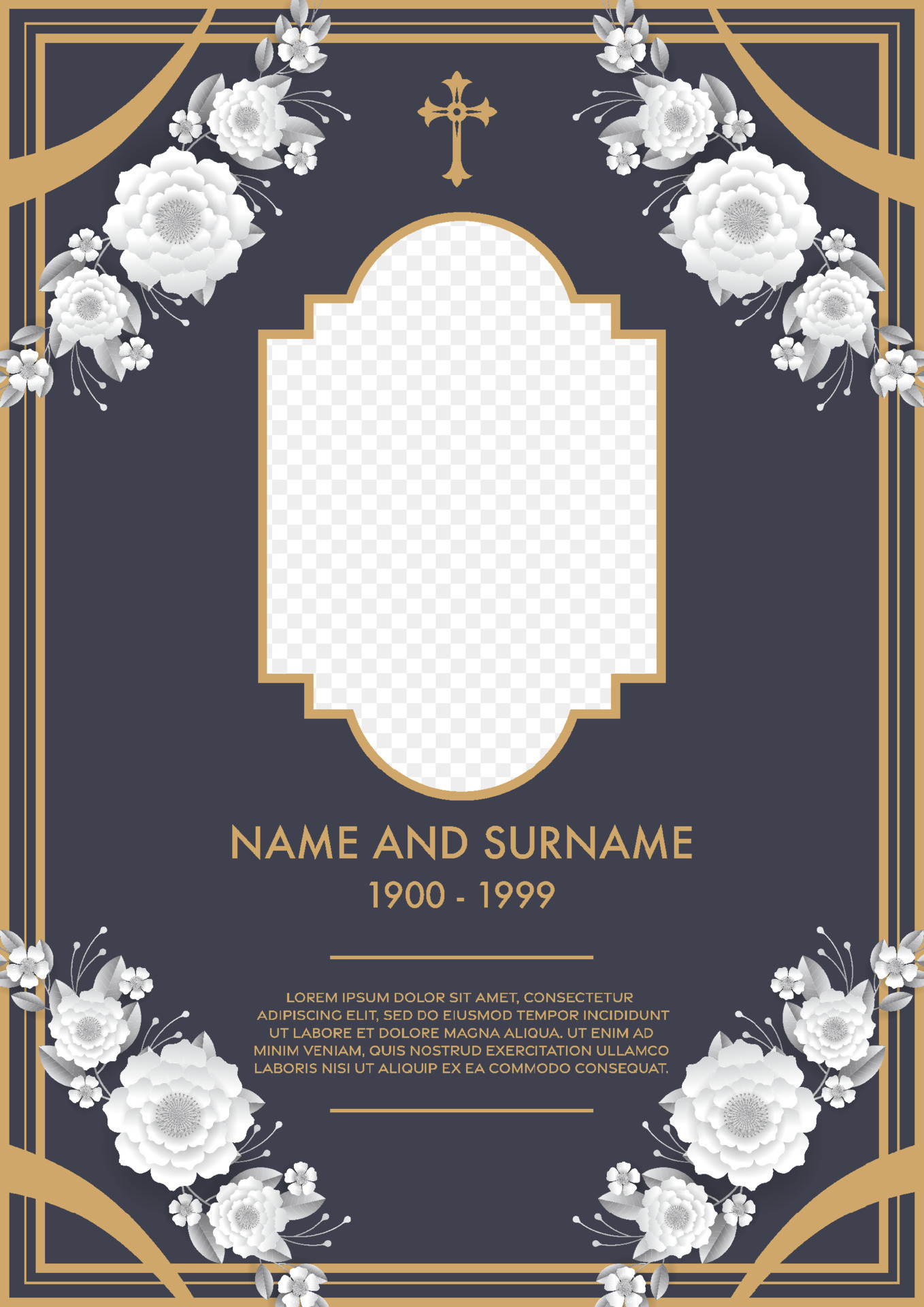 Funeral Frame Vector Art, Icons, and Graphics for Free Download