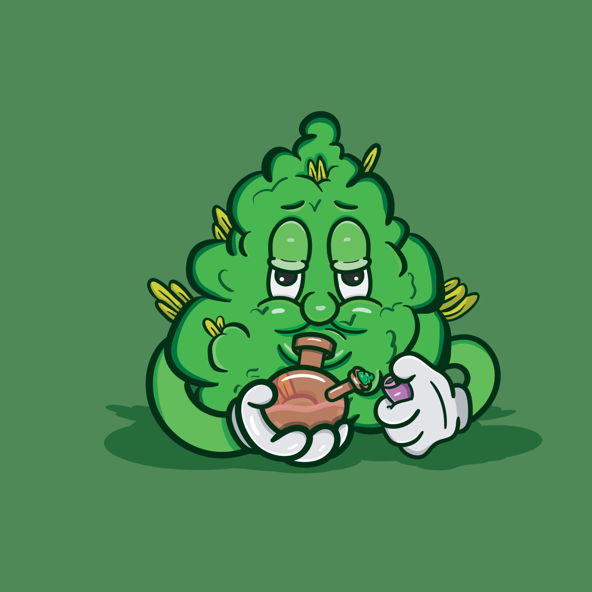 Vector Illustration Mascot cartoon character of weed bud with glass bong. Suitable for Brand, Logo, Sticker, t-shirt Design and other Product. 7697261 Vector Art at Vecteezy Vector Illustration Mascot cartoon character of weed bud with glass bong. Suitable for Brand, Logo, Sticker, t-shirt Design and other Product. 7697261 Vector Art at Vecteezy