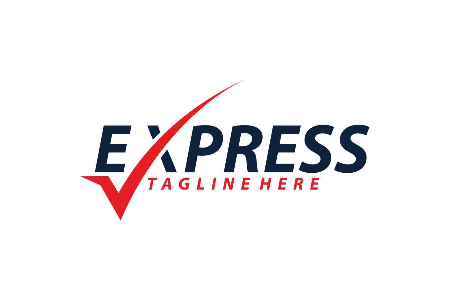 express logo icono vector aislado