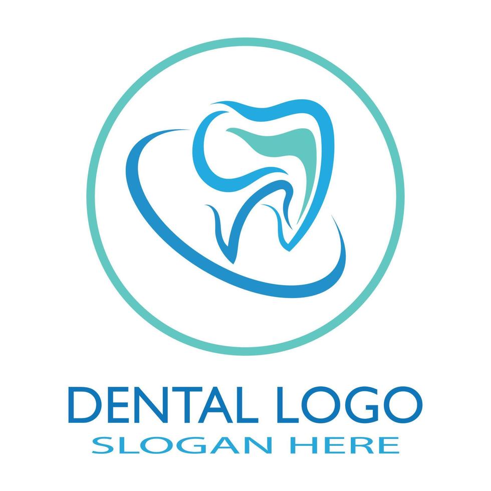 Dental logo Template vector illustration