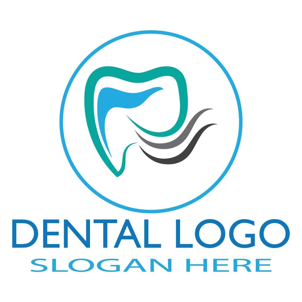 Dental logo Template vector illustration