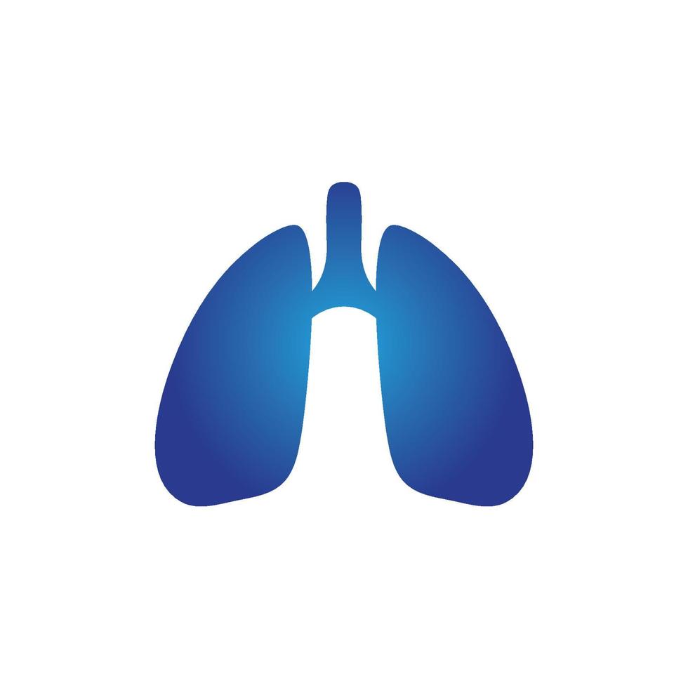 lung logo design vector for your business