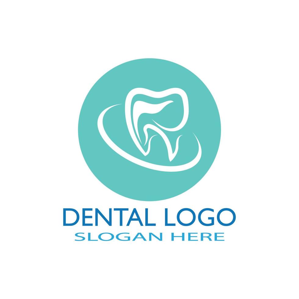 Dental logo Template vector illustration