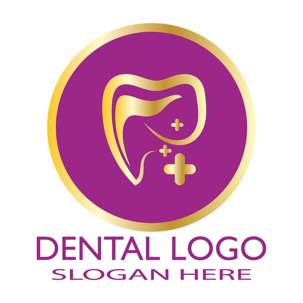 Dental logo Template vector illustration