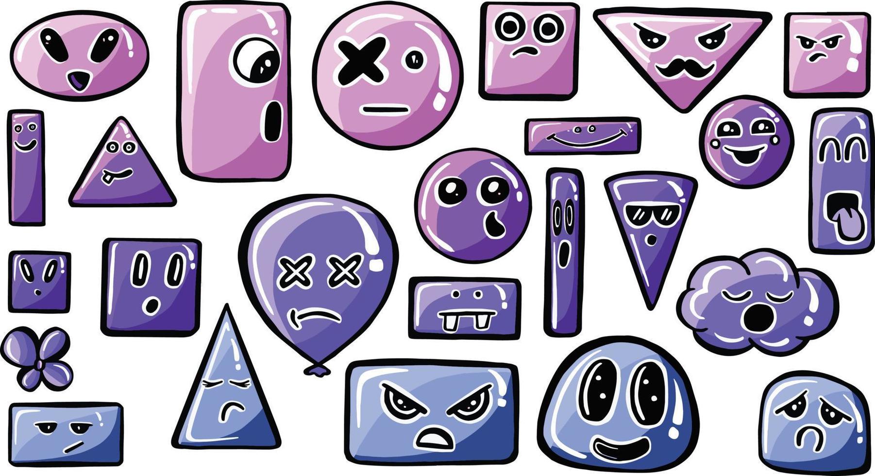 smiley faces sticker emoji love seamless pattern. Cartoon vector youth fun message background.