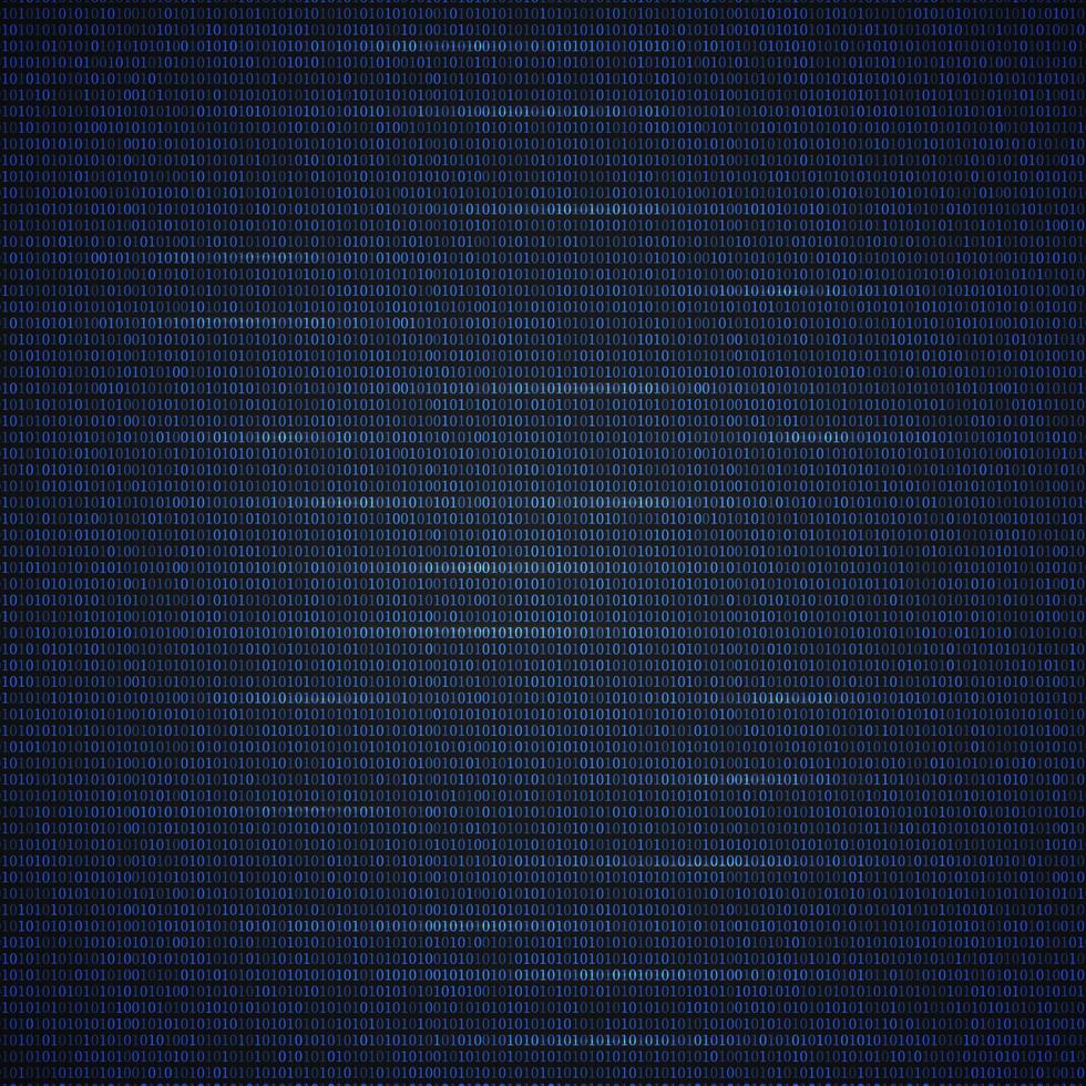 Binary code bright blue background. Programming code. Dark net concept. Digital web technology. DarkNet vector illustration.