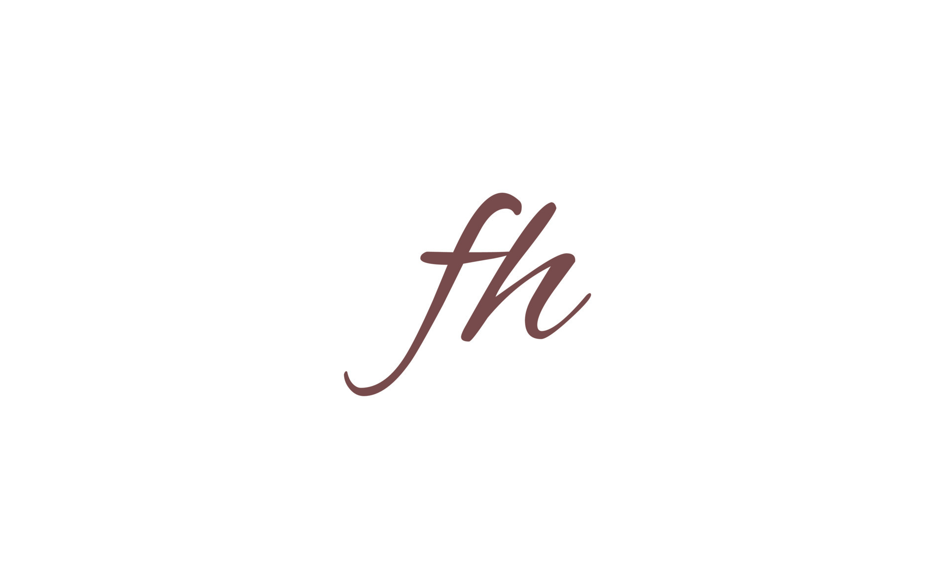 Alphabet letters Initials Monogram logo FH, HF, F and H 7699259 Vector