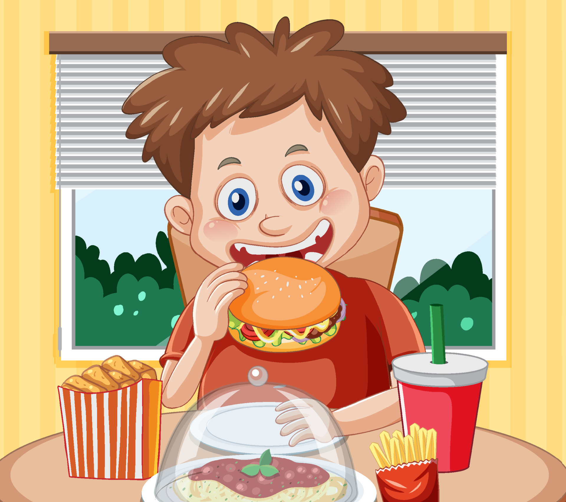 Eat Junk Food Vector Art, Icons, and Graphics for Free Download Eat Junk Food Vector Art, Icons, and Graphics for Free Download