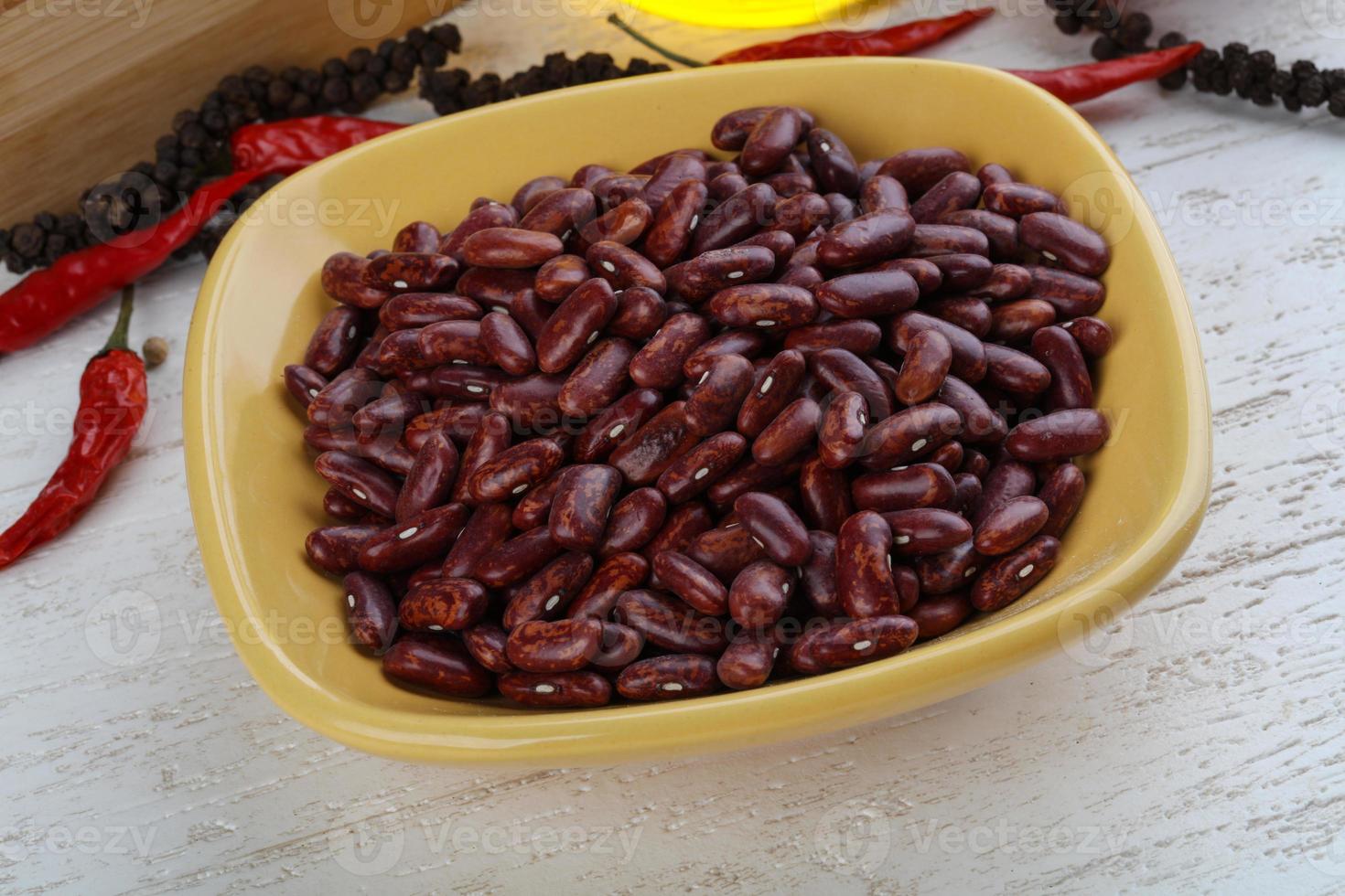 Dry kidney beans photo