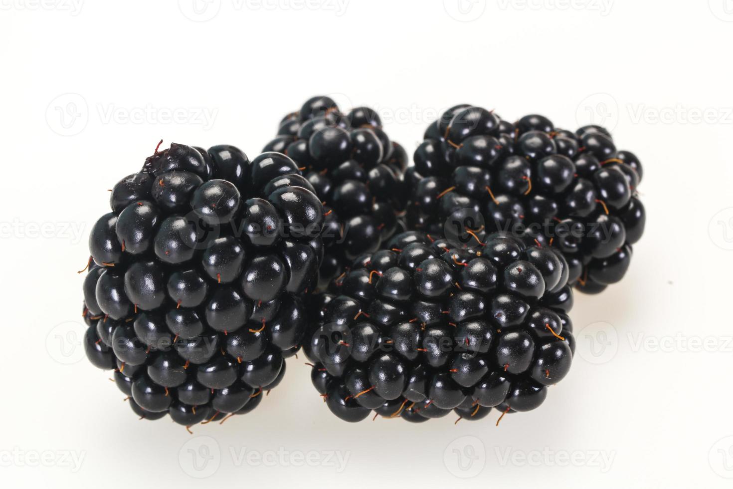 Sweet tasty ripe Blackberry heap photo