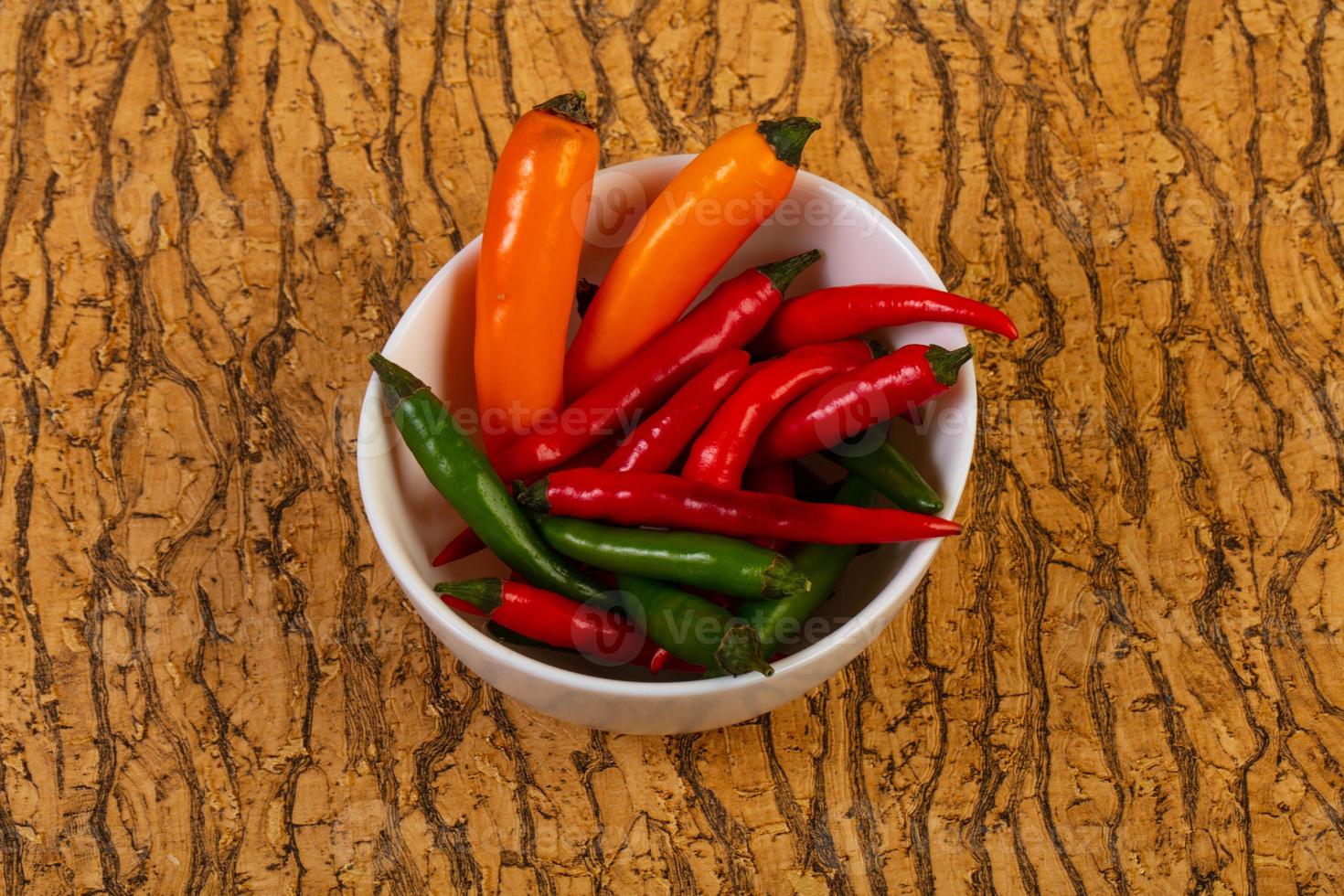 Chili pepper heap photo