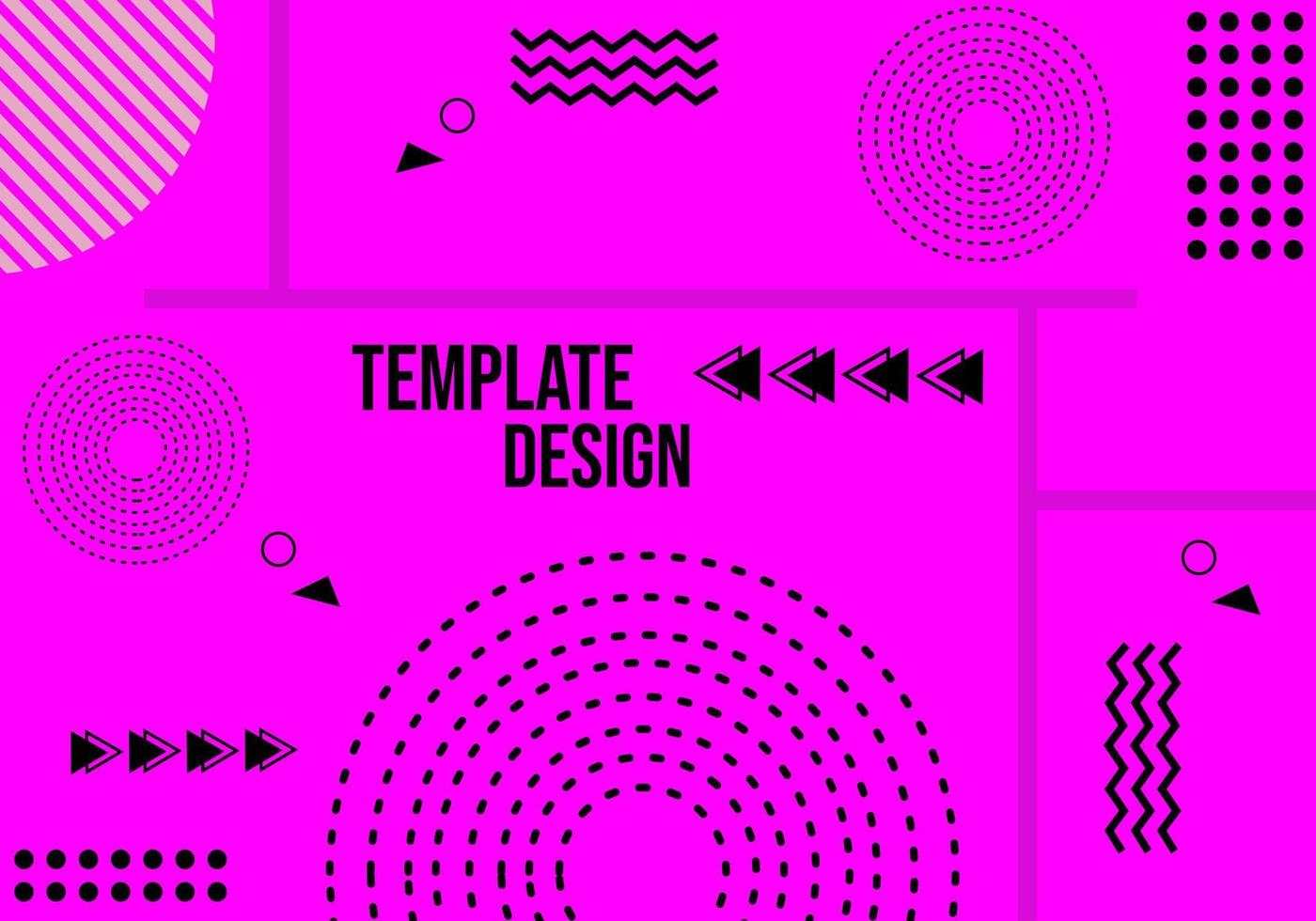 purple geometric background with dynamic and trendy elements. used for banner design, technology, website vector