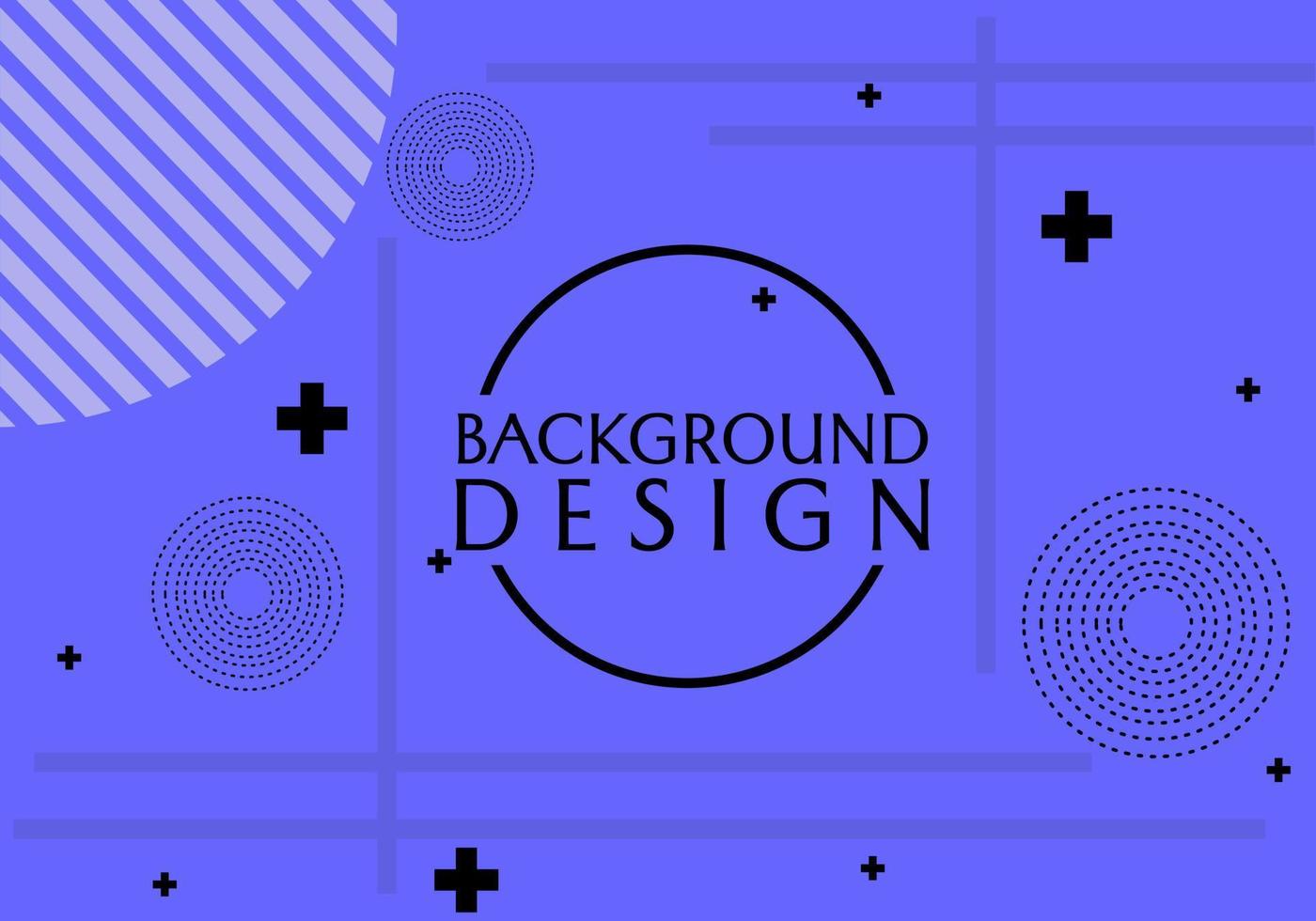 blue flat abstract design on modern geometric background. design for banner, website vector