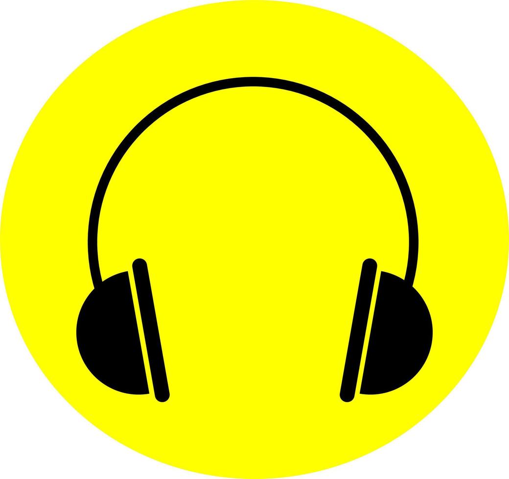 headset icon. flat illustration of headset vector icon. headset sign symbol