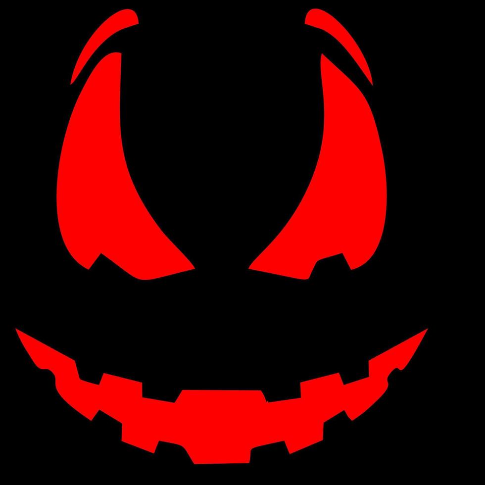 Isolated ghost icon on a Black Background. Ghost vector icon, Emotion Variation. Simple flat style design elements. Creepy horror images.