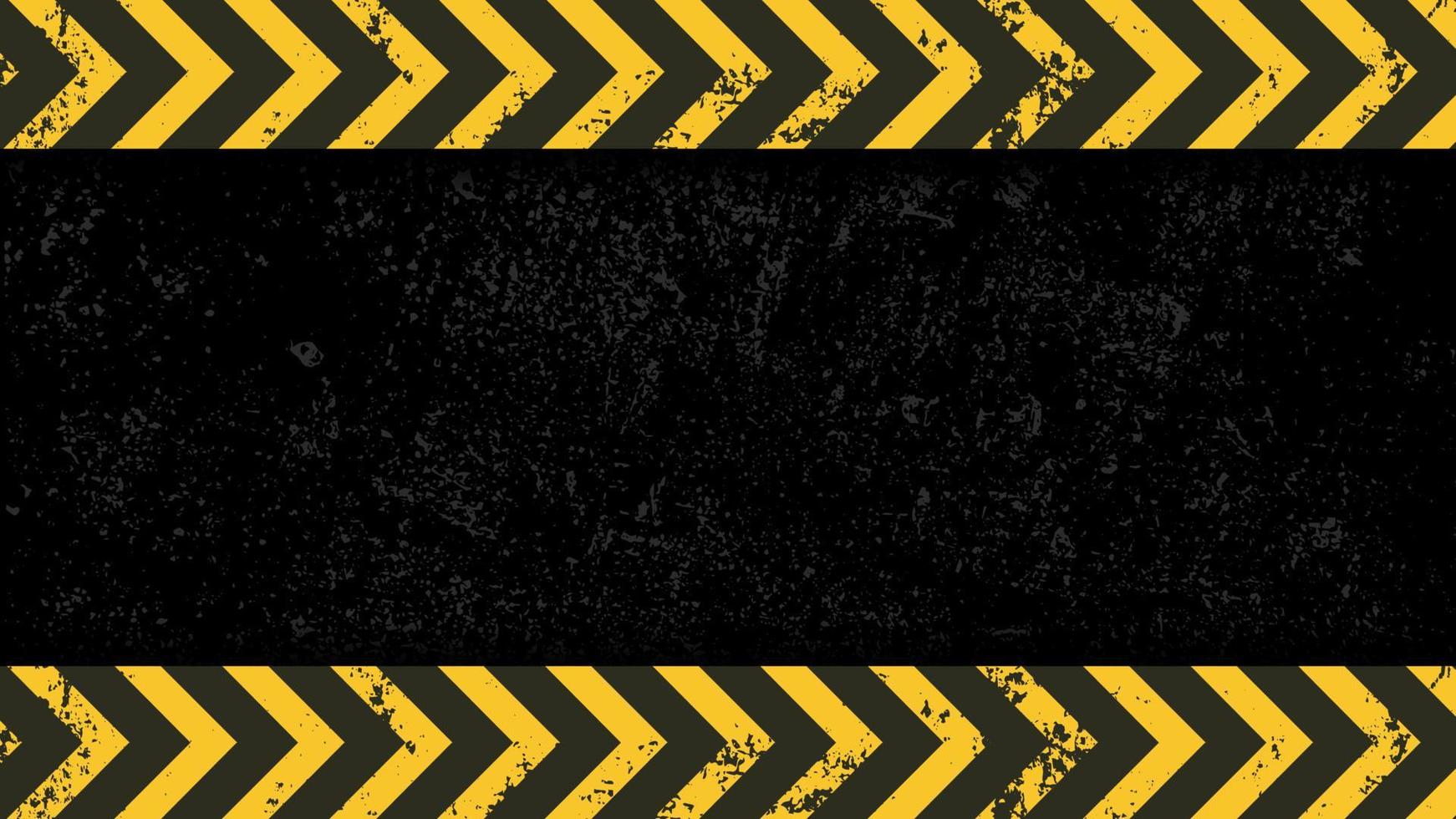 Abstract under construction background with black and yellow stripes vector ilustration