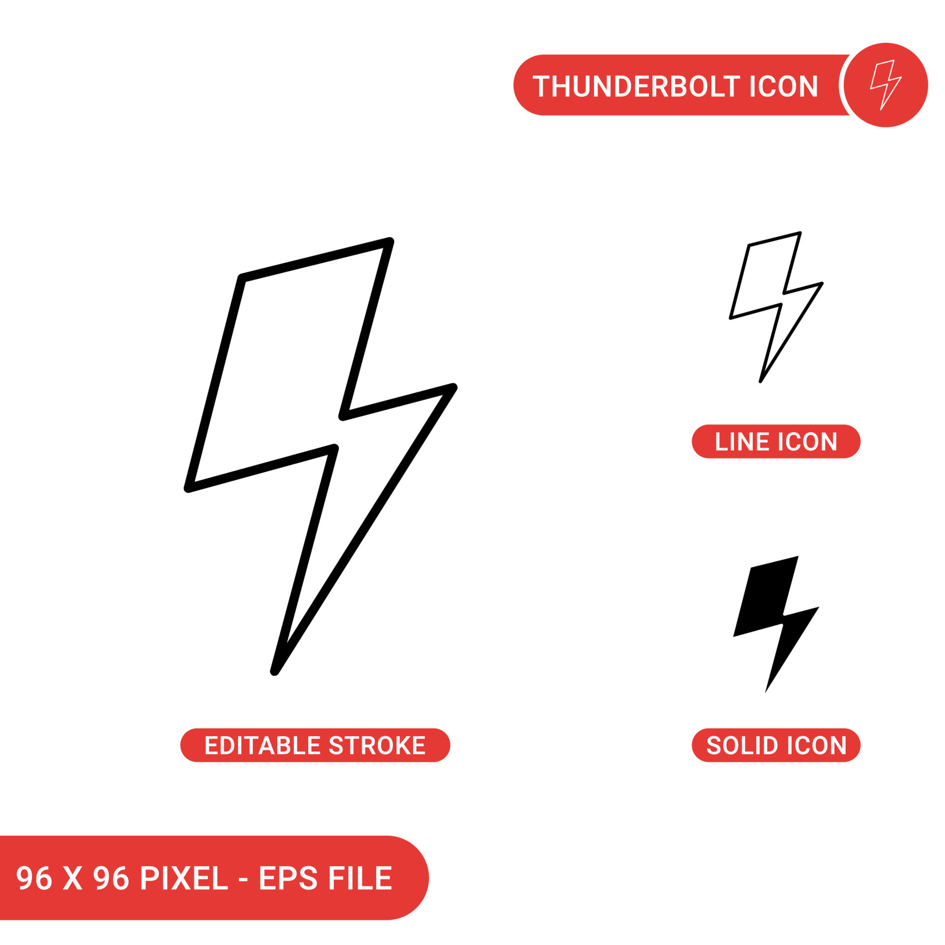 los iconos de rayo establecen una ilustración vectorial con un estilo de línea de icono sólido. Concepto de perno de David Bowie. icono de trazo editable en un fondo aislado para diseño los iconos de rayo establecen una ilustración vectorial con un estilo de línea de icono sólido. Concepto de perno de David Bowie. icono de trazo editable en un fondo aislado para diseño