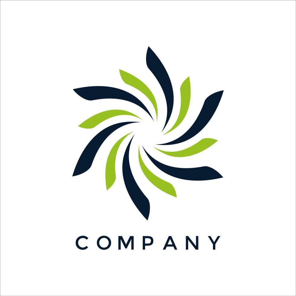 Dynamic modern logo vector