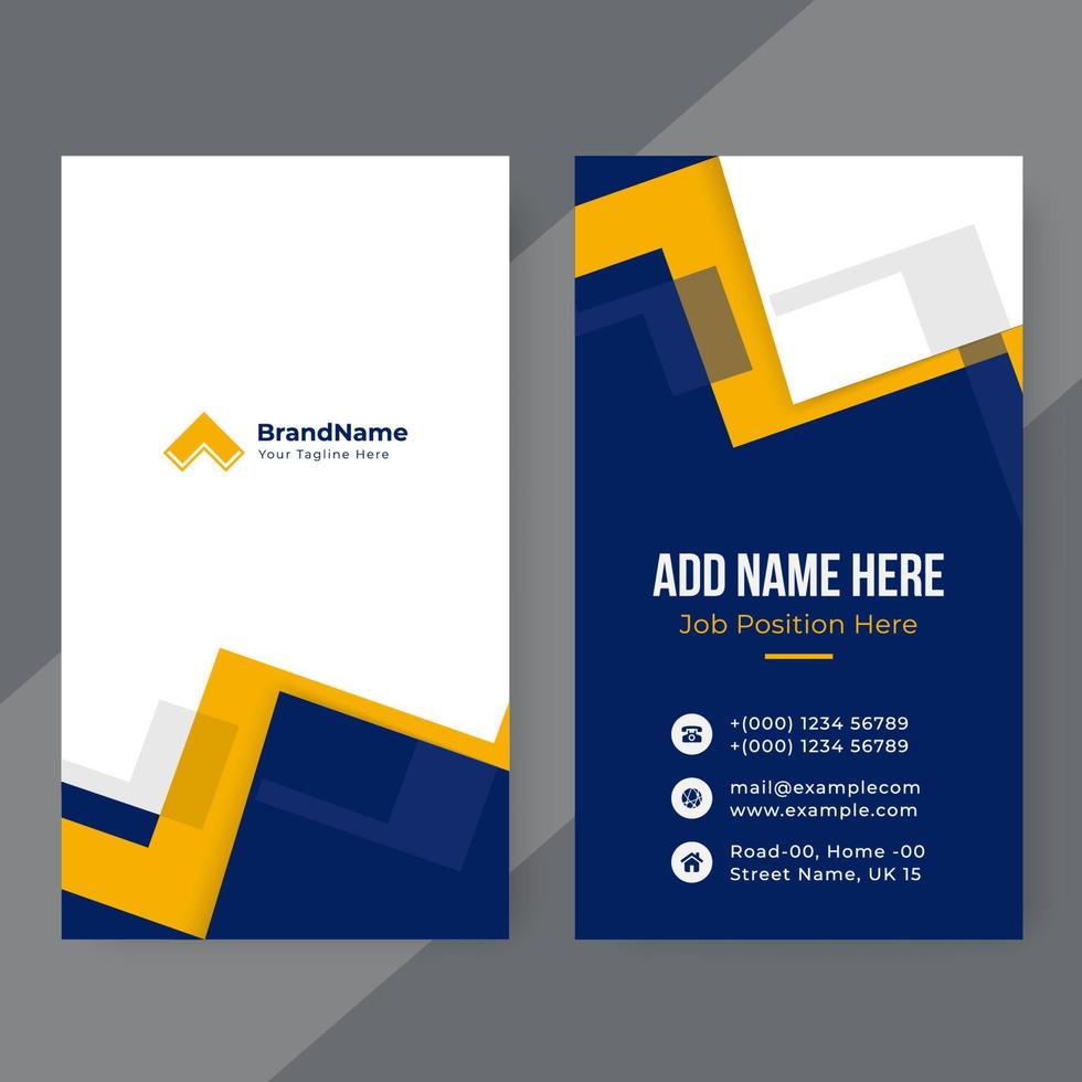 Busness card design vector