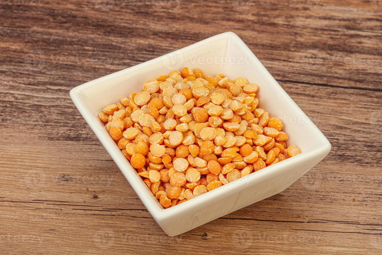 Dry peas for cooking photo