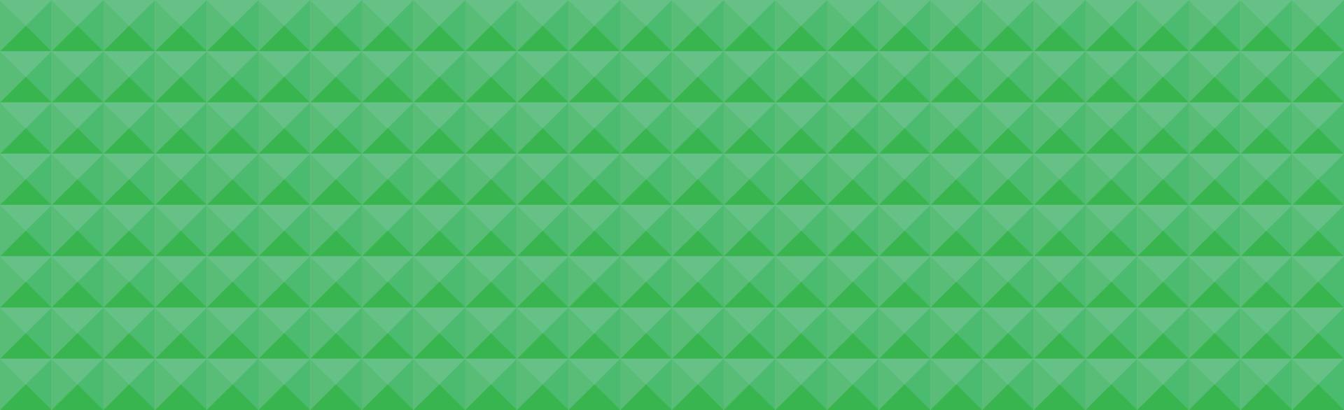 Abstract panoramic web background green squares - Vector