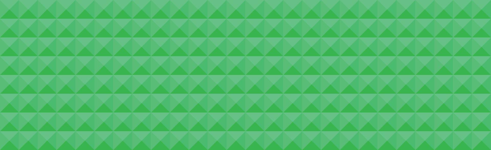 Abstract panoramic web background green squares - Vector