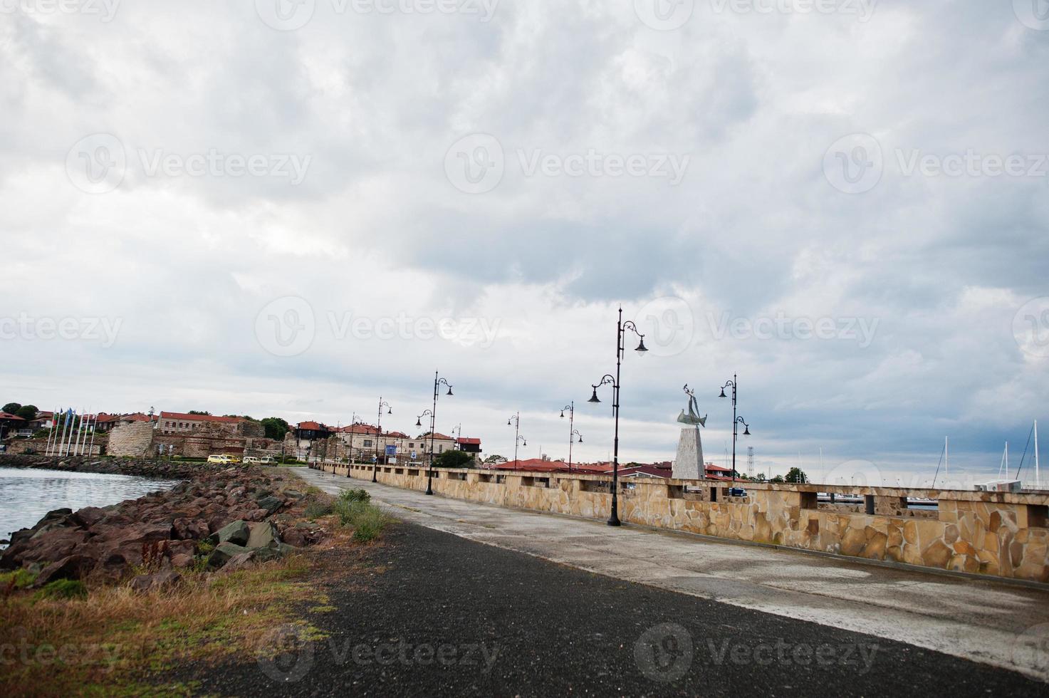 Bridge on Nesebar, Bulgaria. photo