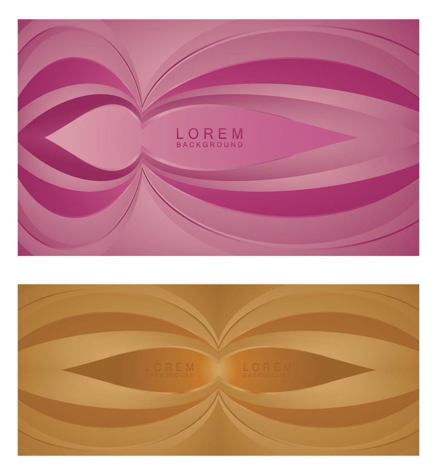 Abstract gradient colors with shape vector image.