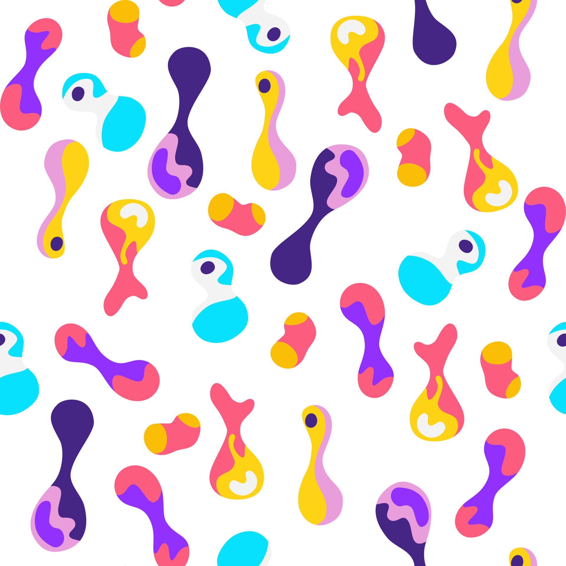 Lava lamp seamless pattern Multicolored Abstract vector background Lava lamp seamless pattern Multicolored Abstract vector background