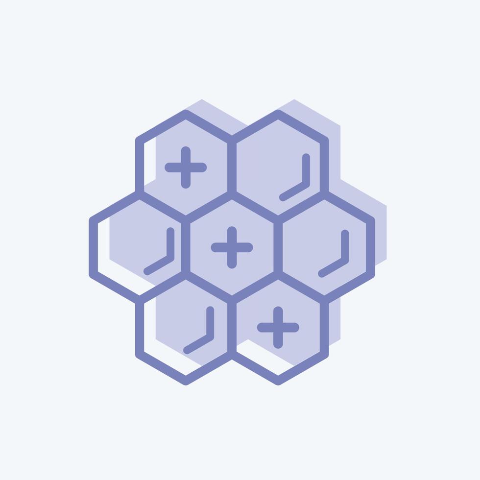 Icon Propolis. suitable for Bee Farm. two tone style. simple design editable. design template vector. simple illustration vector