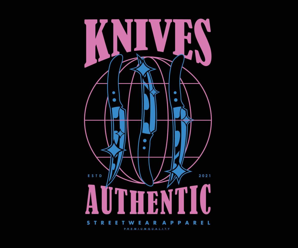 Aesthetic Graphic Design for T shirt Street Wear and Urban Style vector
