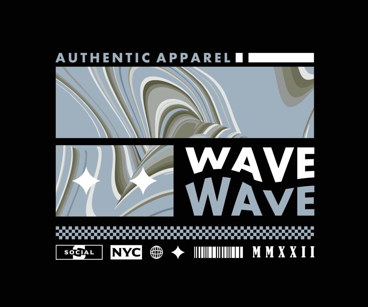 Aesthetic Graphic Design for T shirt Street Wear and Urban Style vector