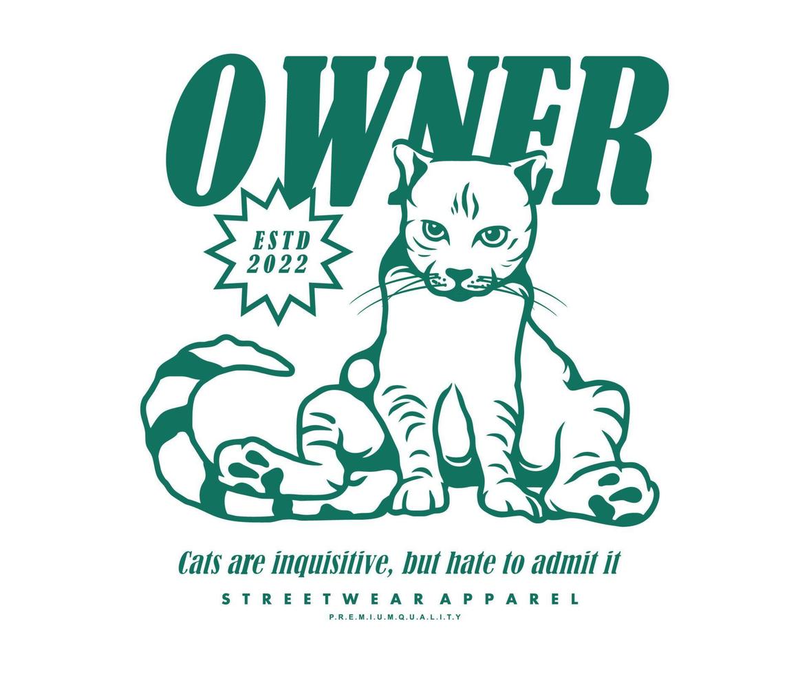 Retro Poster Graphic Design for T shirt Street Wear and Urban Style vector