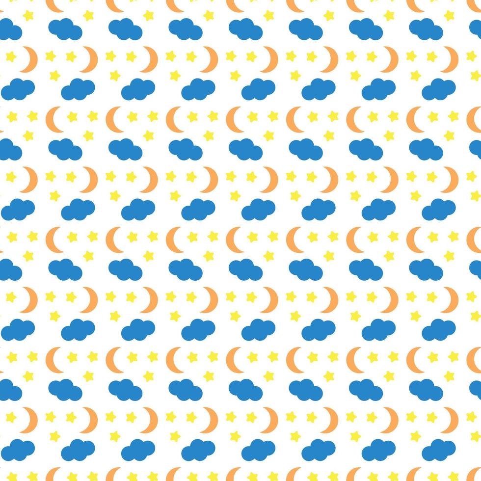 colorful and bright pattern for children's products vector