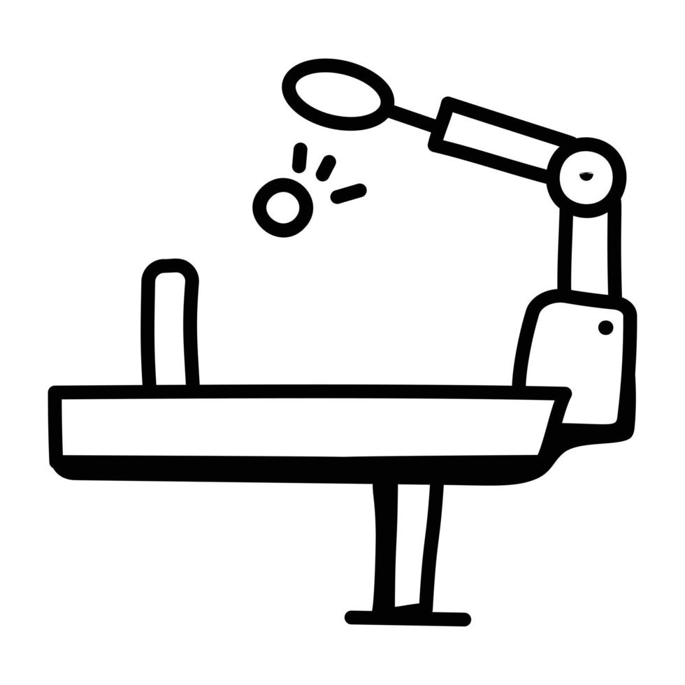 A robotic game line icon download vector