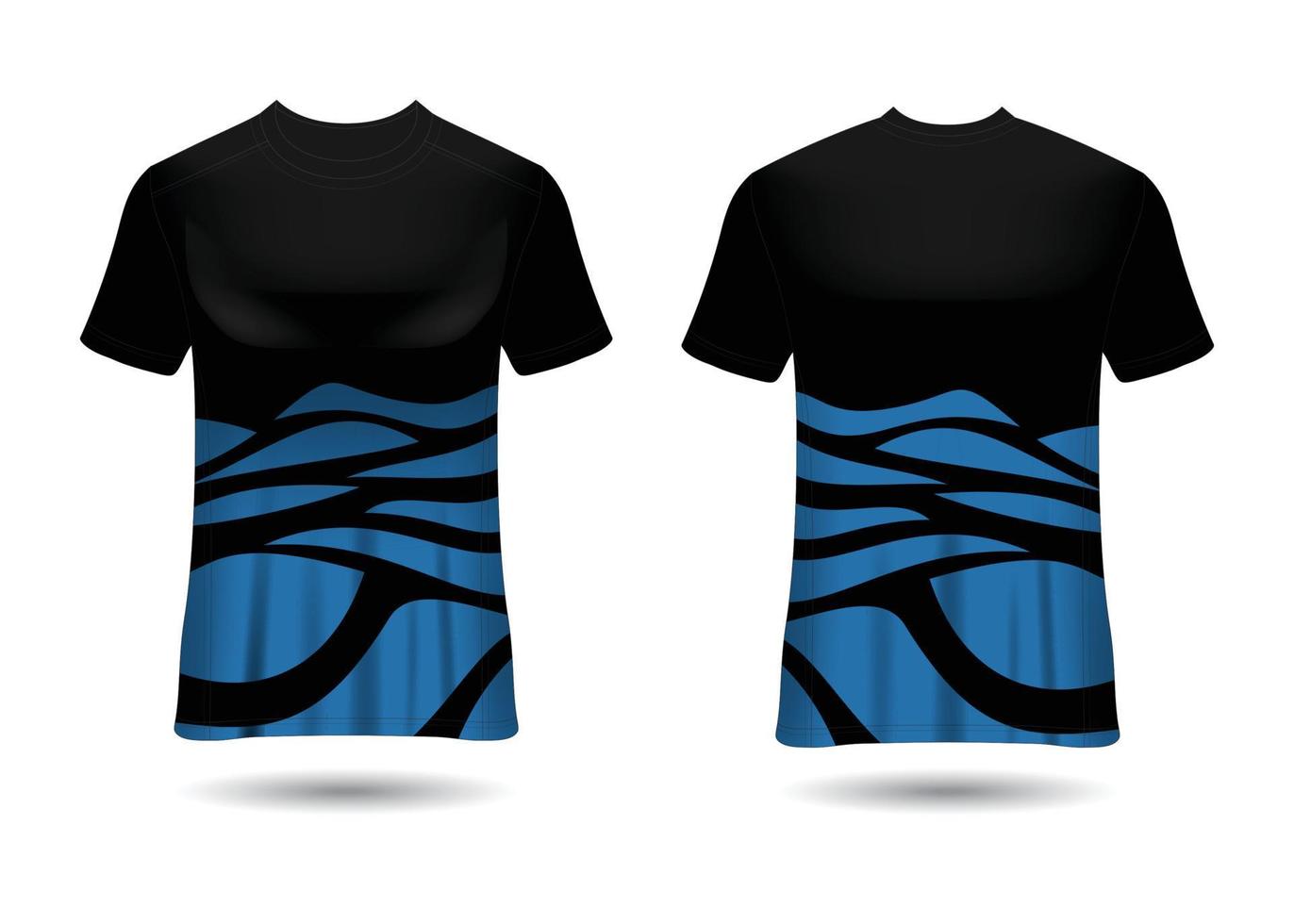 Sports Racing  Jersey Design for Team Uniforms Vector