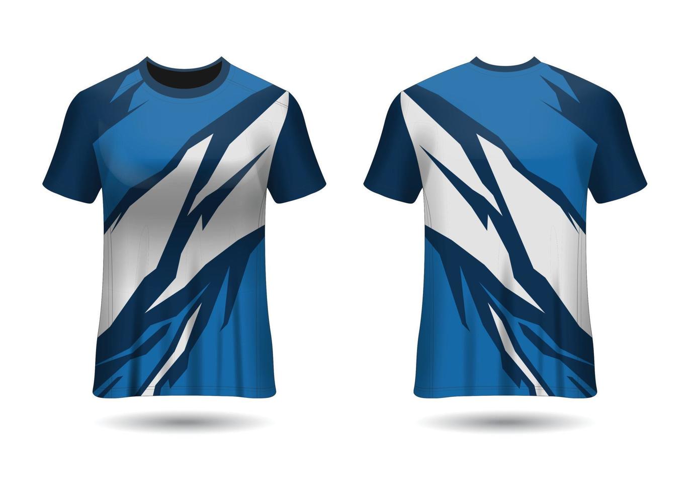 Plantilla de diseño de camiseta de carreras deportivas para vector de uniformes de equipo