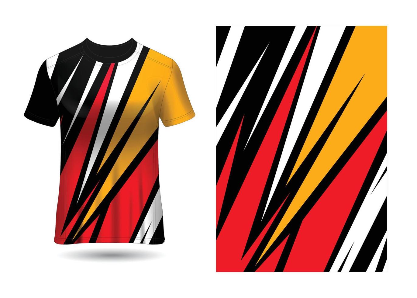 diseño de camiseta deportiva de carreras de textura para juegos de carreras vector de ciclismo de motocross