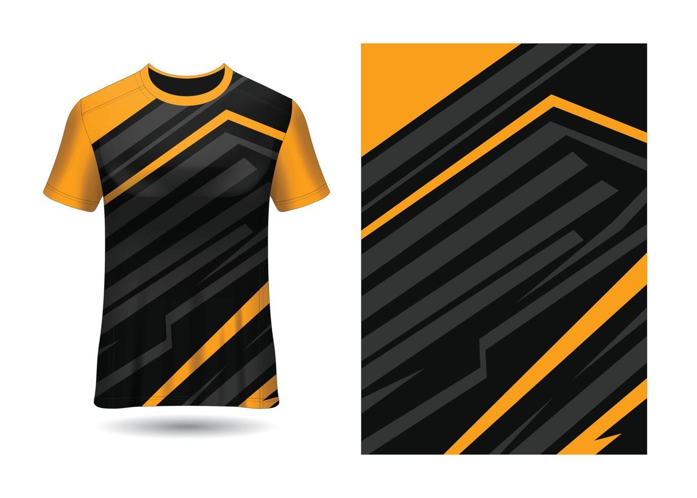 Plantilla de diseño de camiseta de carreras deportivas para vector de uniformes de equipo