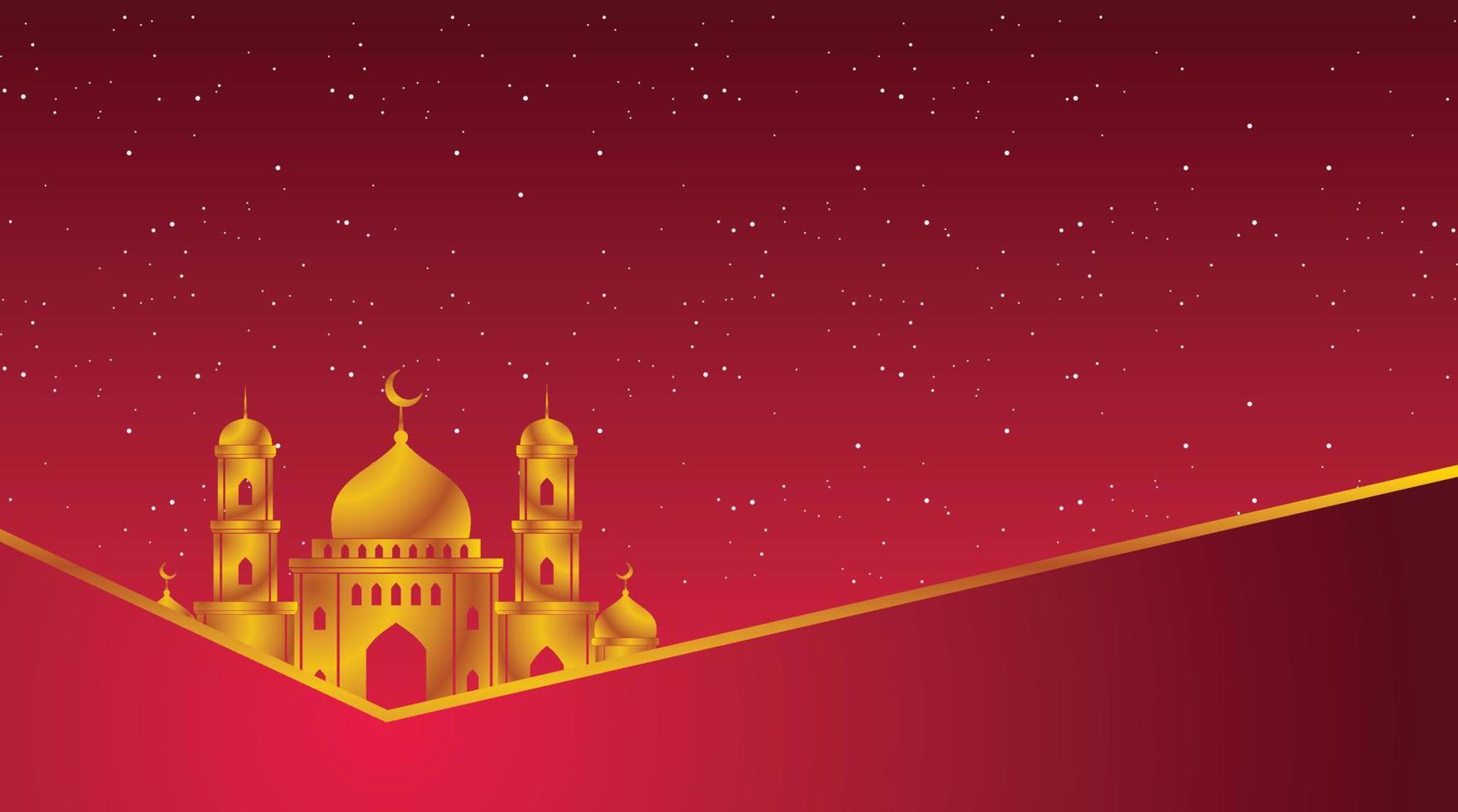 fondo islámico. fondo de eid mubarak. fondo de ramadán kareem. vector