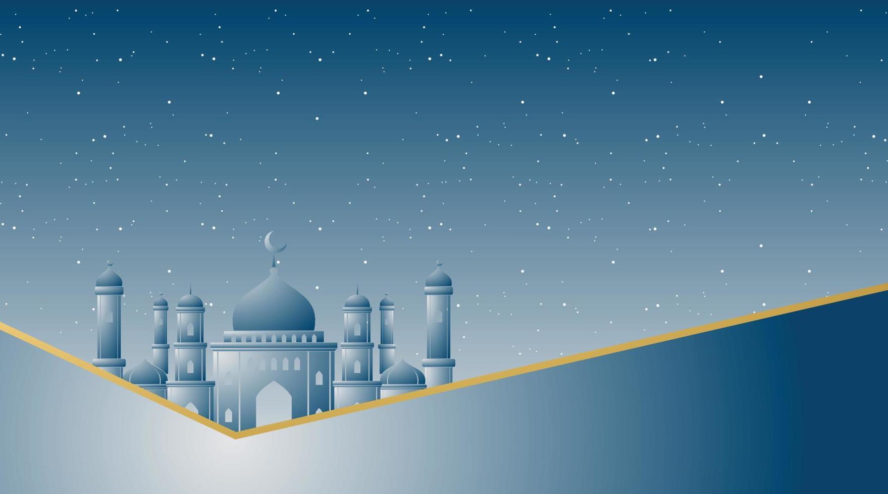 fondo islámico. fondo de eid mubarak. fondo de ramadán kareem. vector