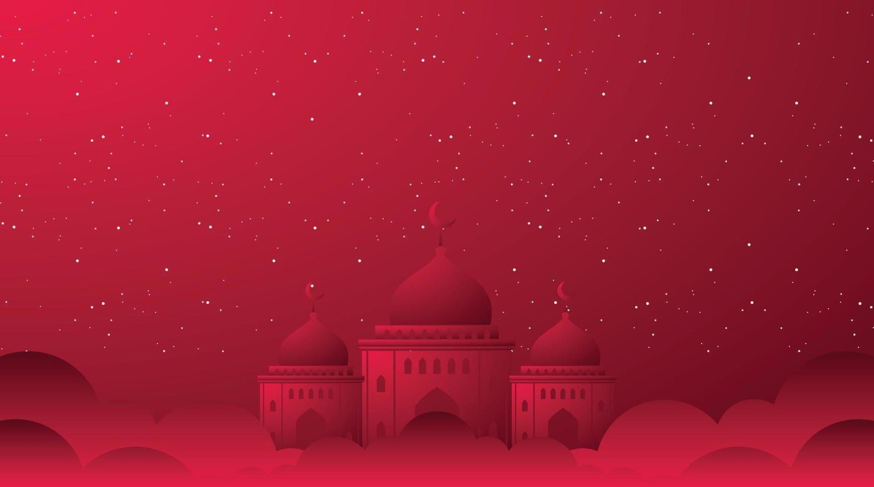 fondo islámico. fondo de eid mubarak. fondo de ramadán kareem. vector